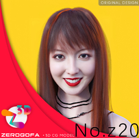 Z20 daz studio人物角色原型女性3d模型素材设计素材下载