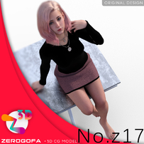 Z17 dazstudio 3d 原创女性模型通用格式素材人体下载网站